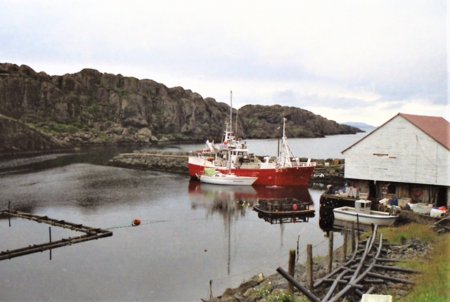 Trovågen, aan de noord-zijde Sognefjord