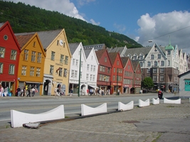 Bryggen,Bergen,Noorwegen 