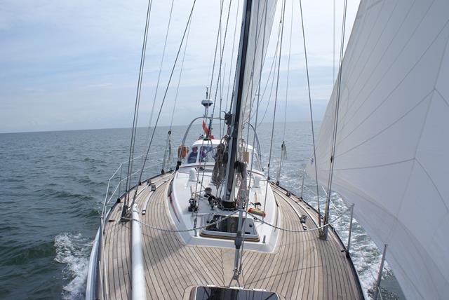  Voor het eerst op de Noordzee met de Trintella!