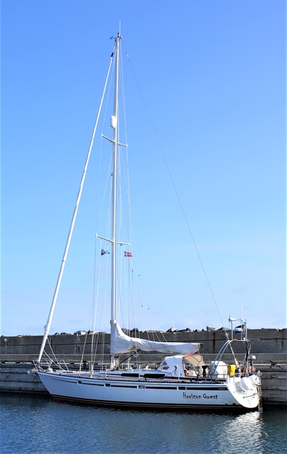 In de haven van Odden