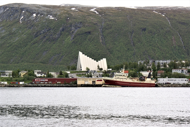 De Icecathedraal in Tromso