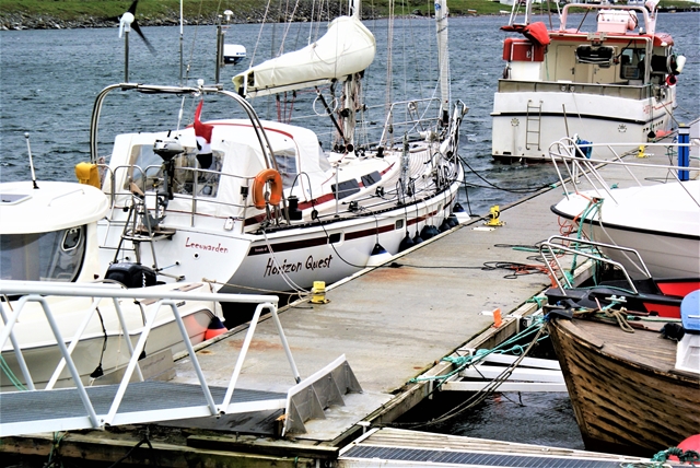 De kuiptent staat in de Havoysund!