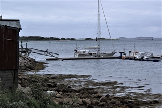 Langs de steiger in Nordskot