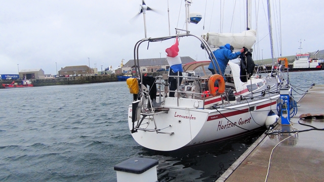 Wachten op een gunstige wind