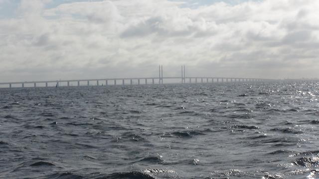  De brug tussen Kopenhagen en Malmo