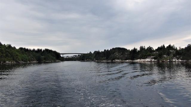  Op weg naar de nauwe Fonnesstraumen